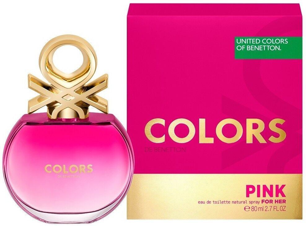 Benetton Colors Pink EDT 80ml