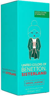 United Colors of Benetton Sisterland Green Jasmine EDT 80ml