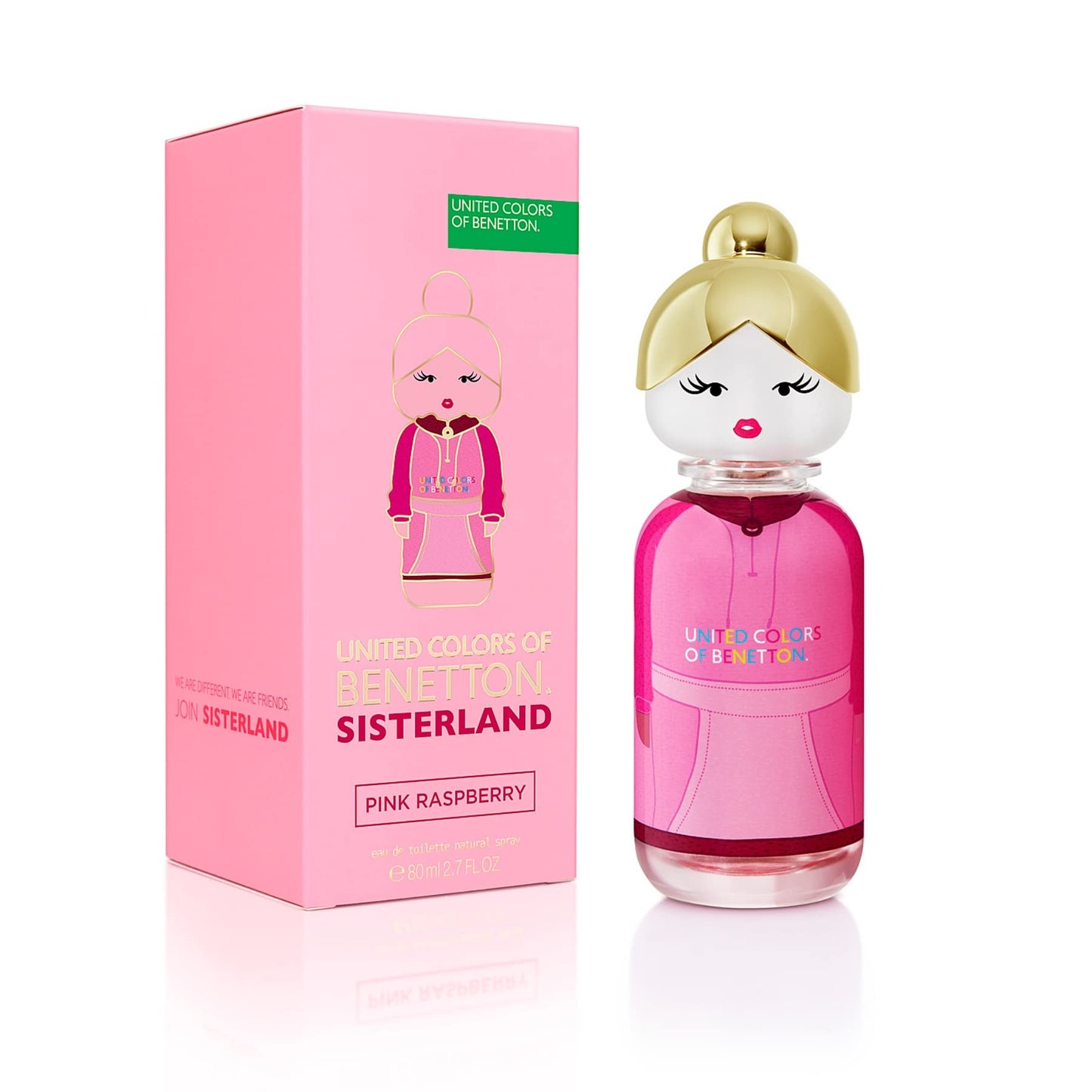 United Colors of Benetton Sisterland Pink Raspberry EDT 80ml