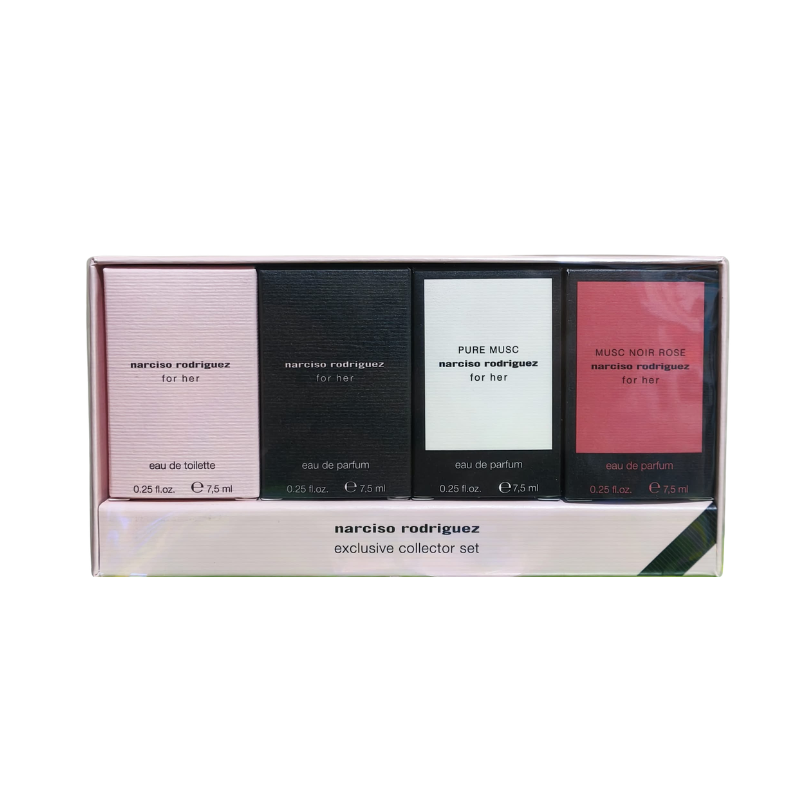 Narciso Rodriguez Exclusive Collector Set 4 x 7.5ml