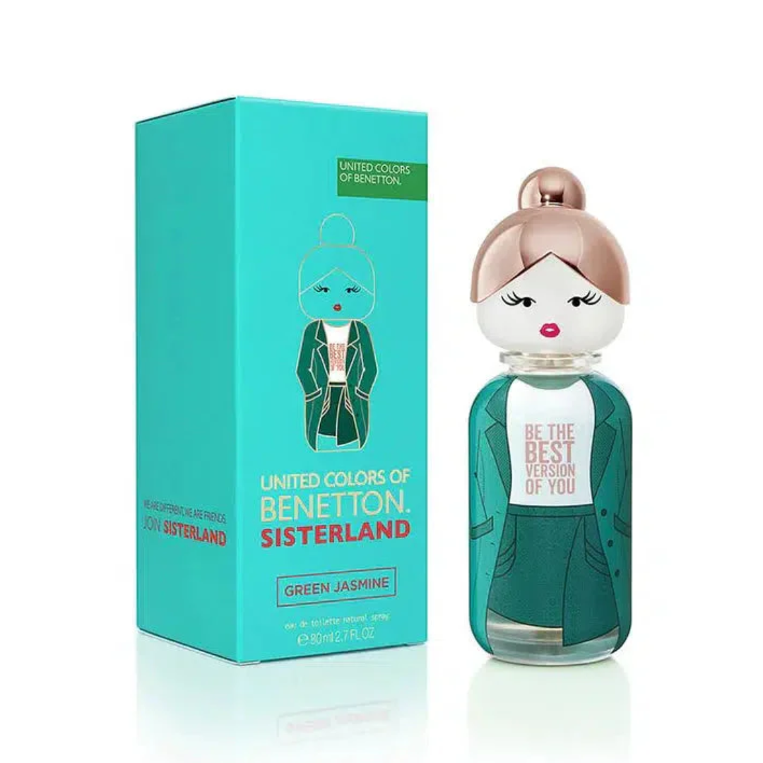 United Colors of Benetton Sisterland Green Jasmine EDT 80ml