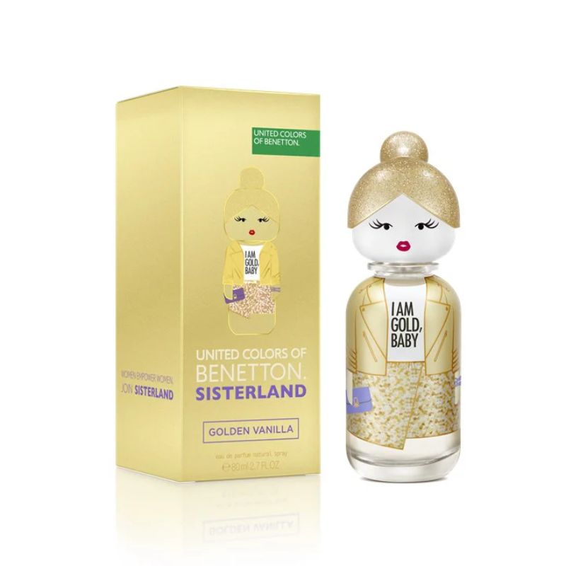 United Colors of Benetton Sisterland Golden Vanilla EDP 80ml