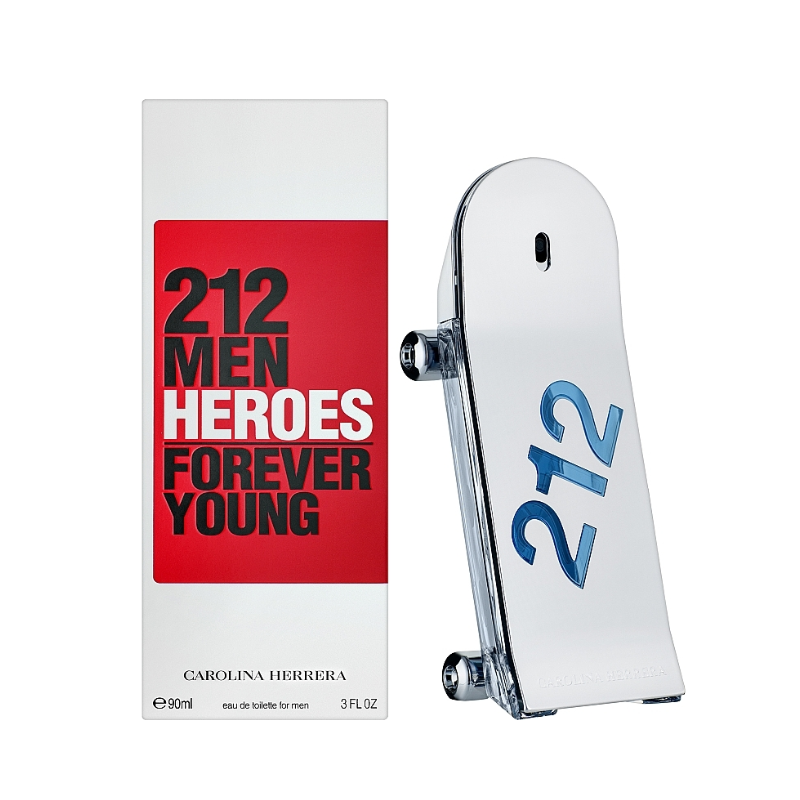 Carolina Herrera 212 Men Heroes Forever Young EDT 90ml