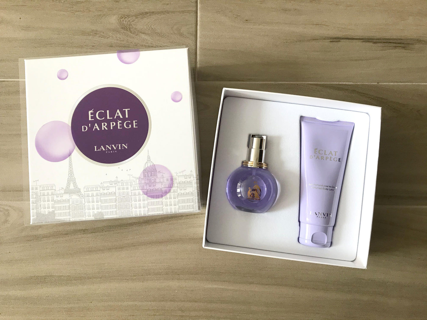 Lanvin Eclat d'Arpege Set Perfume Body Lotion + 50ml Perfume