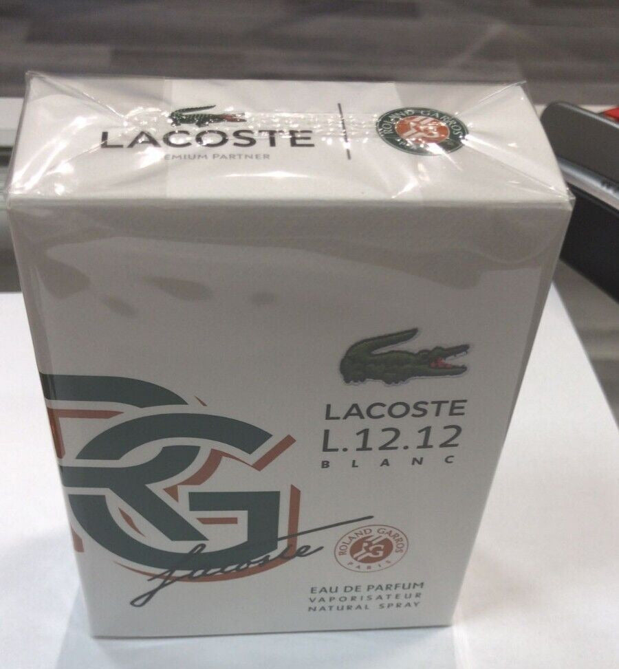 Lacoste L.12.12 Blanc Roland Garros EDP 100ml